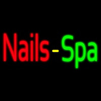 Nails Spa Neon Skilt