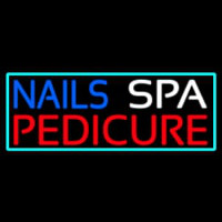 Nails Spa Pedicure Neon Skilt