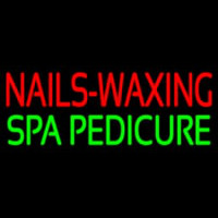 Nails Wa ing Spa Pedicure Neon Skilt