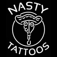 Nasty Tattoos Neon Skilt