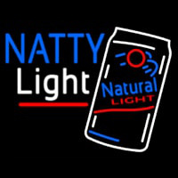 Natty Light Natural Light Beer Neon Skilt
