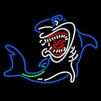 New Shark Neon Skilt