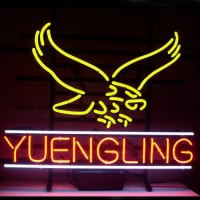 New Yuengling Lager Eagle Øl Neon Glas Øl Bar Pub Skilt