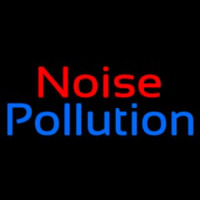 Noise Pollution Neon Skilt