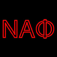 Nu Alpha Phi Neon Skilt