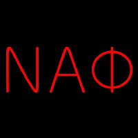 Nu Alpha Phi Neon Skilt