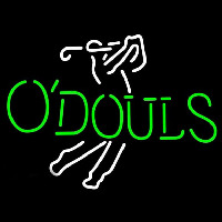 Odouls Golfer Beer Sign Neon Skilt