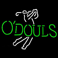 Odouls Golfer Beer Sign Neon Skilt