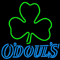 Odouls Green Clover Beer Sign Neon Skilt