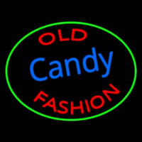 Old Fashion Candy Neon Skilt