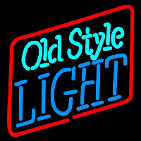 Old Style Light Beer Sign Neon Skilt