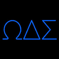 Omega Delta Sigma Neon Skilt