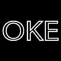 Omicron Kappa Epsilon Neon Skilt