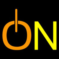 On Neon Skilt