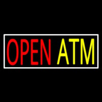 Open Atm 1 Neon Skilt