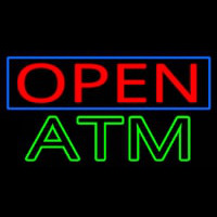 Open Atm Neon Skilt