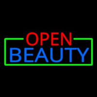 Open Beauty Salon Neon Skilt