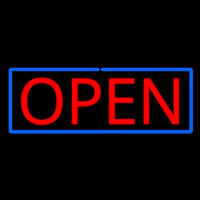 Open Neon Skilt