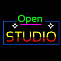 Open Studio Neon Skilt