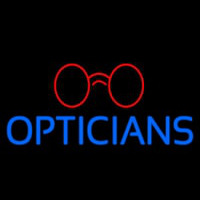 Opticians Neon Skilt