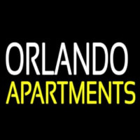 Orlando Apartments Neon Skilt