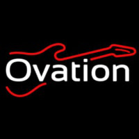 Ovation Guitar 1 Neon Skilt