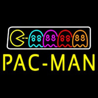 Pac Man Neon Skilt