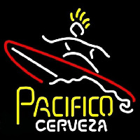 Pacifico Carveza Neon Skilt