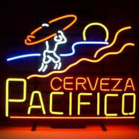 Pacifico Clara Mexican Cerveza Neon Øl Pilsner Bar Skilt