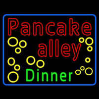 Pancake Alley Dinner Neon Skilt