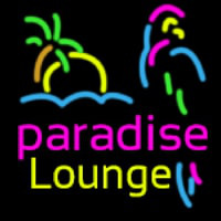 Paradise Lounge Neon Skilt