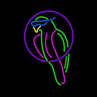 Parrot Tiki Bar Neon Skilt
