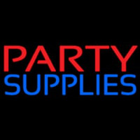 Party Supplies Neon Skilt