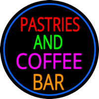 Pastries N Coffee Bar Neon Skilt