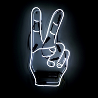 Peace Neon Skilt