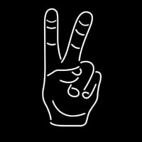 Peace Neon Skilt