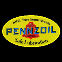 Pennzoil Safe Lubrication Neon Skilt