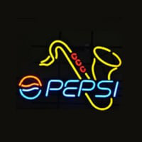 Pepsi Øl Øl Bar Åben Neon Skilt