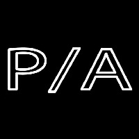 Pershing Angels Neon Skilt