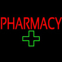 Pharmacy Plus Logo Neon Skilt