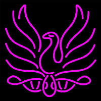 Phi Delta Alpha Logo Neon Skilt