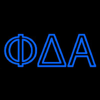 Phi Delta Alpha Neon Skilt
