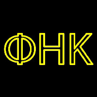 Phi Eta Kappa Neon Skilt