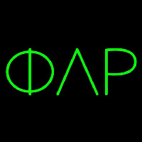 Phi Lambda Rho Neon Skilt