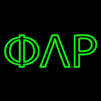 Phi Lambda Rho Neon Skilt
