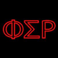 Phi Sigma Rho Neon Skilt