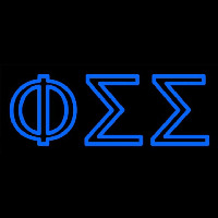 Phi Sigma Sigma Neon Skilt