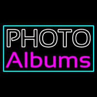 Photo Albums With Border Neon Skilt