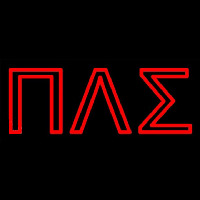 Pi Lambda Sigma Neon Skilt
