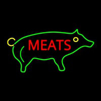 Pig Meats Neon Skilt
